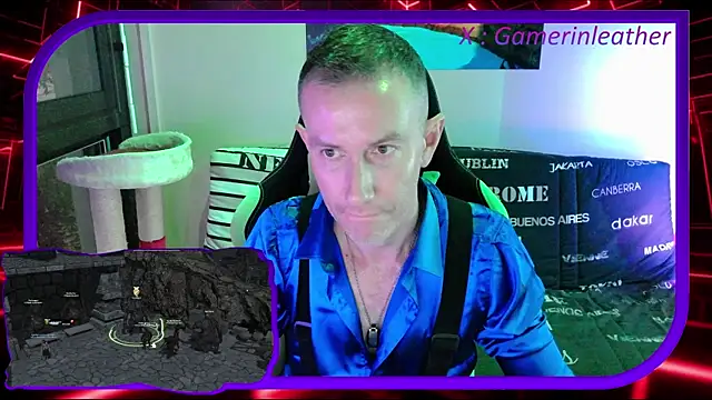 Gamerinleather online show from 10/31/25, 04:41