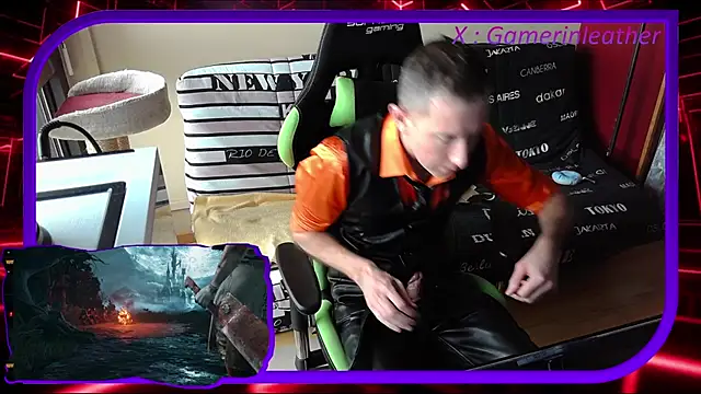 Gamerinleather online show from 11/15/25, 10:56