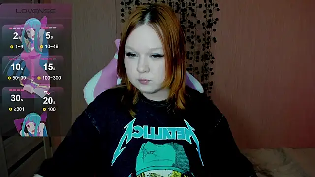 Snapshot of Lovly_Vixen chatting on 10/27/25, 09:24 Lovly Vixen online show from 10/27/25, 09:24