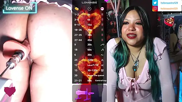 Helena Astro online show from 02/10/26, 06:50