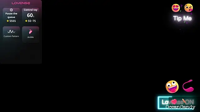 OceanCandy online show from 01/08/26, 03:03