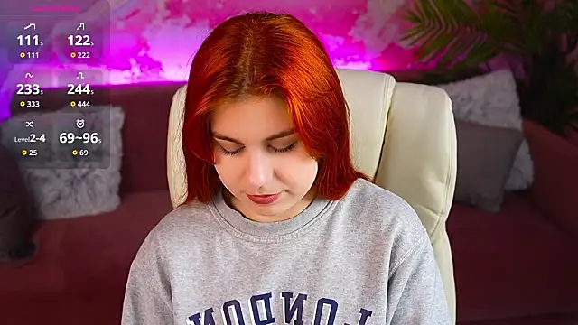 GingerPinky online show from 02/04/26, 08:20