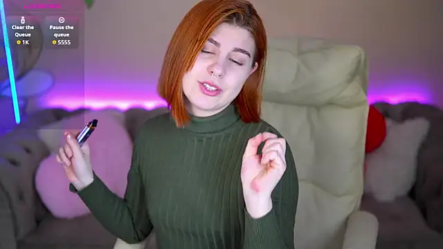 GingerPinky online show from 03/07/26, 02:03