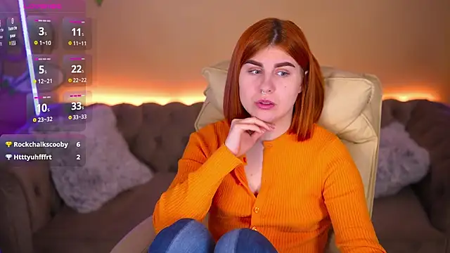 GingerPinky online show from 04/13/26, 01:44