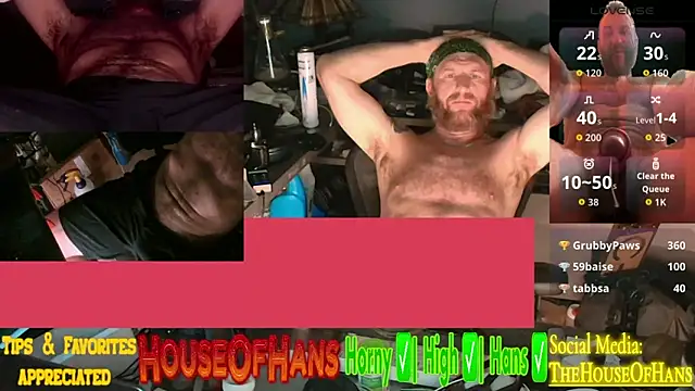 HouseOfHans online show from 03/25/26, 01:55