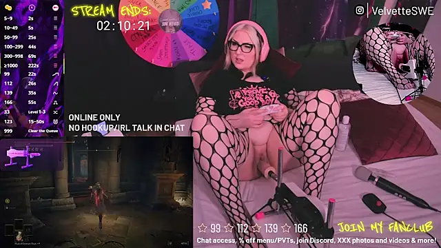 VelvetteSWE online show from 06/22/26, 03:58