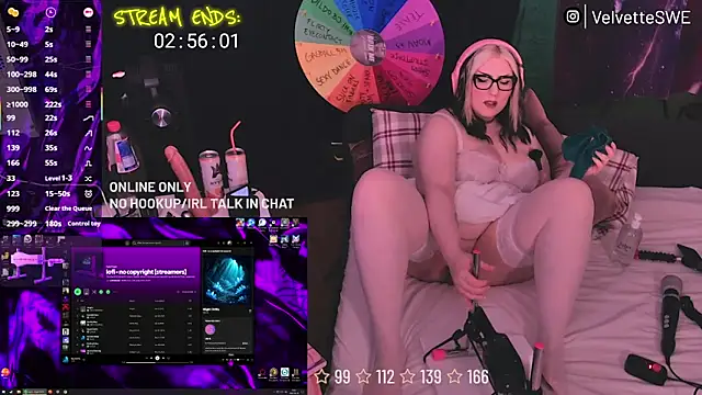 VelvetteSWE online show from 06/26/26, 06:01