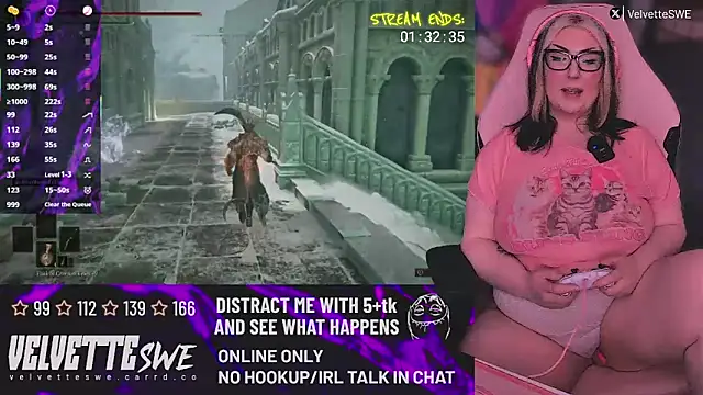 VelvetteSWE online show from 06/27/26, 05:51