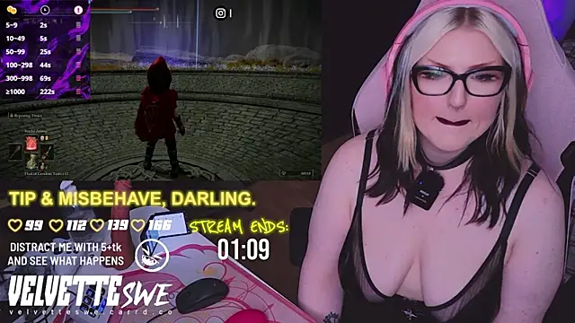 VelvetteSWE online show from 08/02/26, 08:13