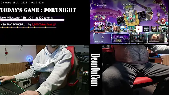 DeanonCam online show from 01/18/26, 03:38