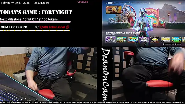 DeanonCam online show from 02/03/26, 08:14