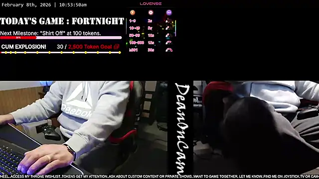 DeanonCam online show from 02/08/26, 04:54