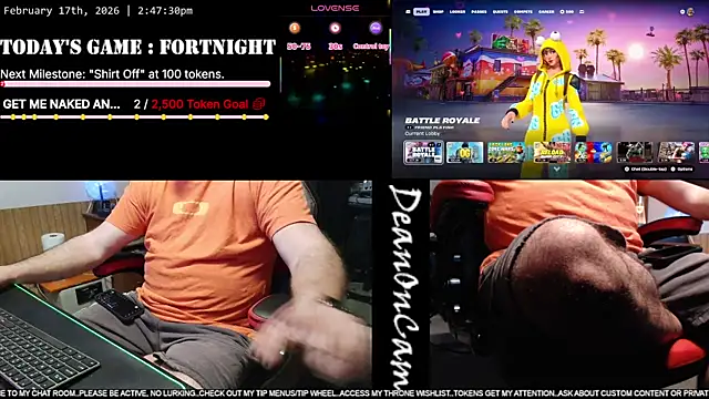 DeanonCam online show from 02/17/26, 08:48