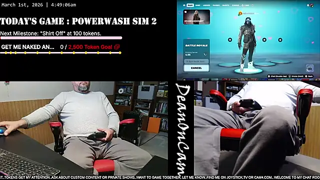 DeanonCam online show from 03/01/26, 10:50