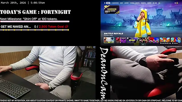 DeanonCam online show from 03/20/26, 10:09