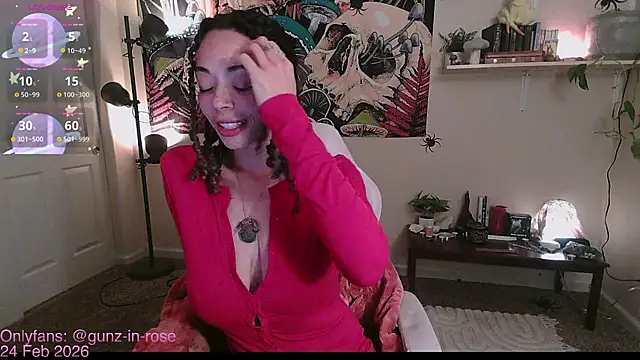 Snapshot of gunzinrose chatting on 02/25/26, 01:48 gunzinrose online show from 02/25/26, 01:48