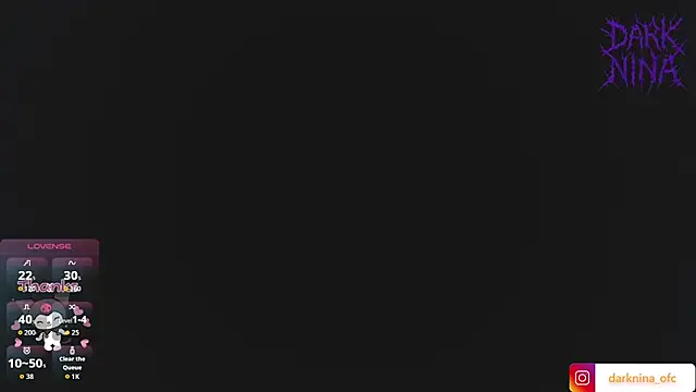 dark nina   online show from 03/27/26, 02:50