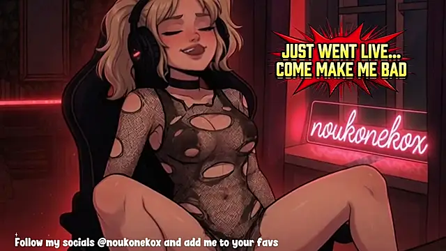 noukonekox online show from 07/11/26, 12:30
