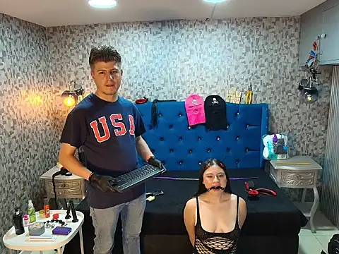 Justiin and brianna BDSM online show from 04/15/26, 03:57