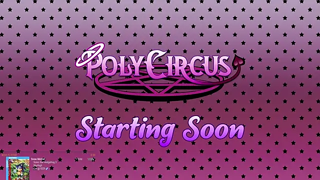 Snapshot of PolyCircus chatting on 04/15/26, 03:46 PolyCircus online show from 04/15/26, 03:46