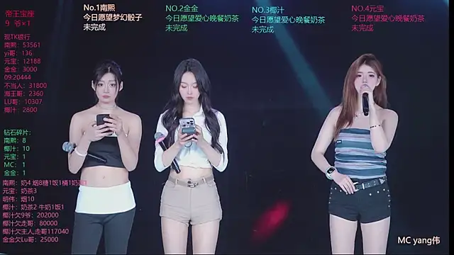 Snapshot of ACE-007 chatting on 04/15/26, 12:01 ACE-007 online show from 04/15/26, 12:01