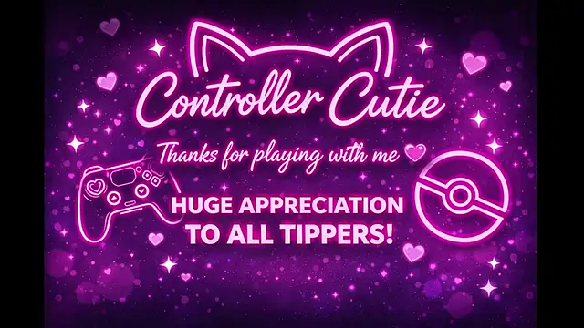 Controllercutie online show from 04/14/26, 02:39