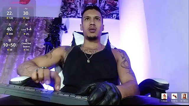 DARK BLACK 0 online show from 04/17/26, 01:30