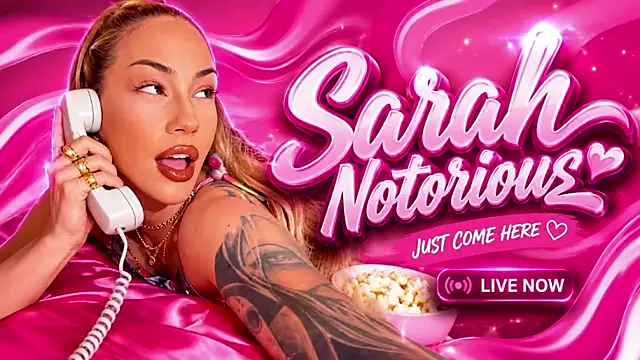 SarahNotorious online show from 07/30/26, 09:36
