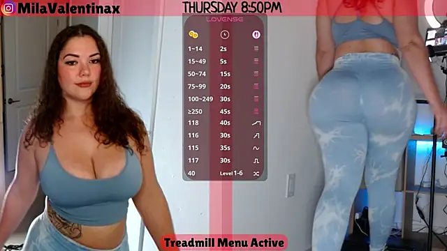 Snapshot of MilaValentina chatting on 11/07/25, 01:49 MilaValentina online show from 11/07/25, 01:49