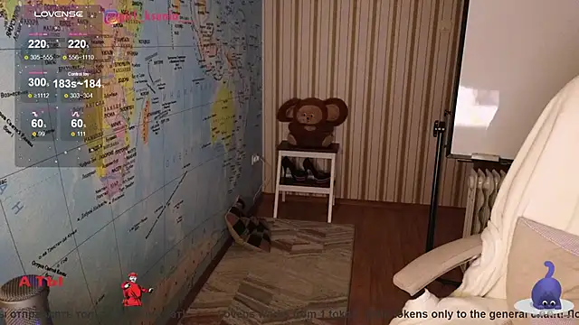 Girl Ksenia online show from 02/21/25, 01:22