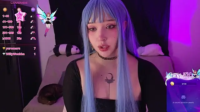 KuroChan420 online show from 03/17/25, 03:25