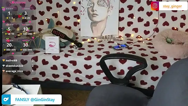 Ginger Stay online show from 03/22/25, 10:17