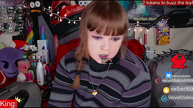 VelvetDiablo online show from 01/23/25, 01:08