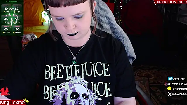 VelvetDiablo online show from 03/12/25, 11:44