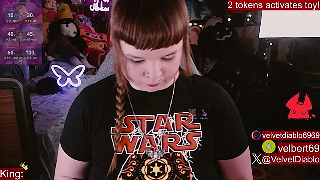 Snapshot of VelvetDiablo chatting on 05/06/26, 12:19 VelvetDiablo online show from 05/06/26, 12:19
