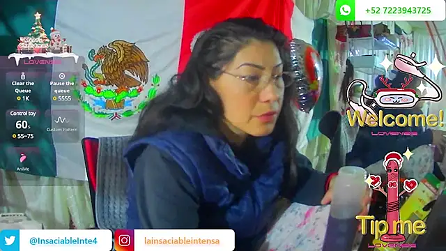 LaInsaciableIntensa online show from 02/14/25, 01:18