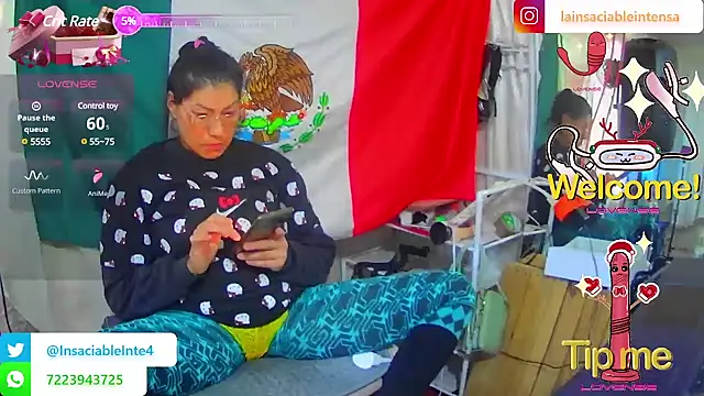 LaInsaciableIntensa online show from 03/08/25, 08:57