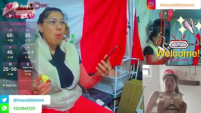 LaInsaciableIntensa online show from 03/13/25, 12:48