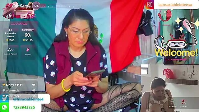 LaInsaciableIntensa online show from 03/14/25, 12:32