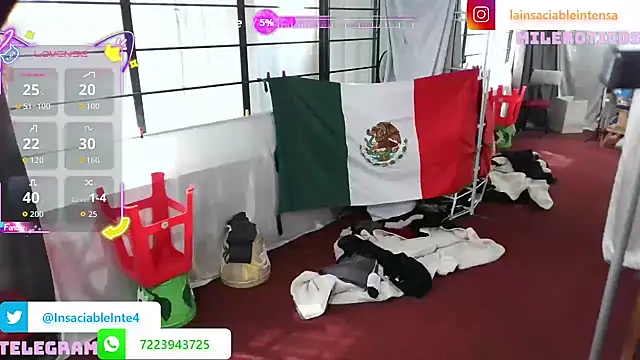 LaInsaciableIntensa online show from 11/13/25, 05:01