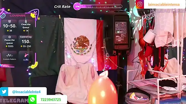 LaInsaciableIntensa online show from 02/21/26, 02:12