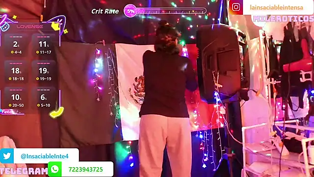 LaInsaciableIntensa online show from 04/04/26, 12:20