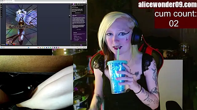 alicewonder09 online show from 01/31/25, 04:36