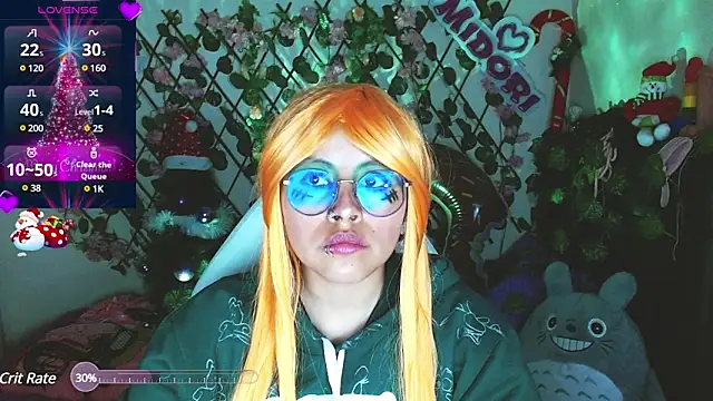 Snapshot of MidoriQuiinn chatting on 12/11/24, 11:00 MidoriQuiinn online show from 12/11/24, 11:00