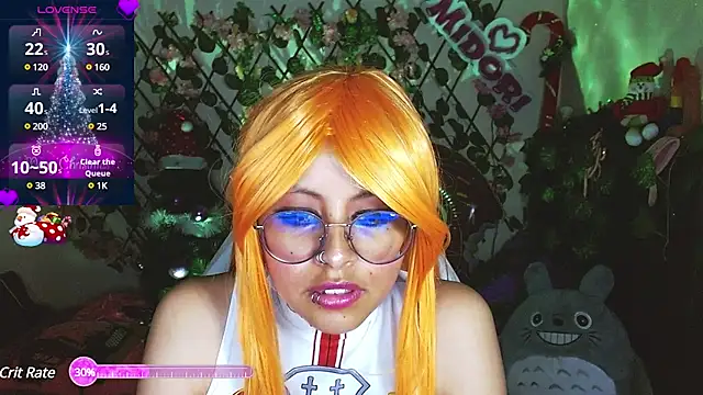 Snapshot of MidoriQuiinn chatting on 12/12/24, 11:03 MidoriQuiinn online show from 12/12/24, 11:03