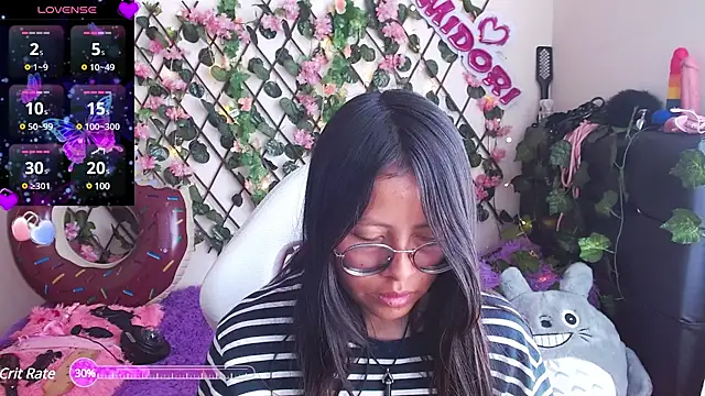 Snapshot of MidoriQuiinn chatting on 01/21/25, 05:09 MidoriQuiinn online show from 01/21/25, 05:09