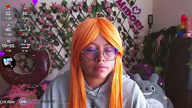 Snapshot of MidoriQuiinn chatting on 01/23/25, 05:31 MidoriQuiinn online show from 01/23/25, 05:31