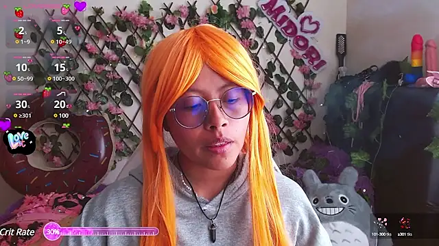 Snapshot of MidoriQuiinn chatting on 01/23/25, 08:35 MidoriQuiinn online show from 01/23/25, 08:35