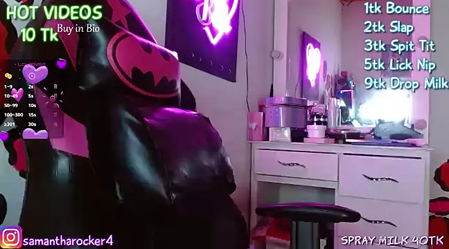 samantharocker5 online show from 01/20/25, 07:57