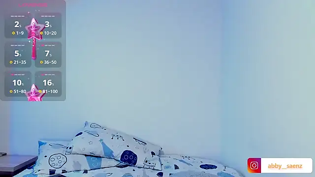 Snapshot of Abby_Saenz01 chatting on 01/21/25, 12:25 Abby Saenz01 online show from 01/21/25, 12:25